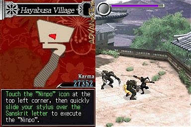 Ninja Gaiden: Dragon Sword screenshot 3 for Nintendo DS